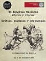 Programa definitivo del II Congreso Nacional del Grupo de Trabajo Música y Prensa de la Sociedad Esp