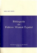 BIBLIOGRAFÍA DE FOLKLORE MUSICAL ESPAÑOL