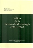 ÍNDICES DE LA REVISTA DE MUSICOLOGÍA (1978-1999)