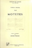 FRANCISCO DE PEÑALOSA (ca. 1470-1528). OPERA OMNIA. Vol. I: Motetes