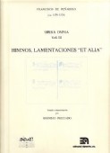 FRANCISCO DE PEÑALOSA (ca. 1470-1528). OPERA OMNIA. Vol. III: Himnos, Lamentaciones 